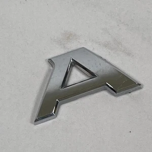 2013-2019 Nissan Sentra SV Emblem Logo Letter 'A' Rear Trunk B3775 Chrome - Picture 1 of 8