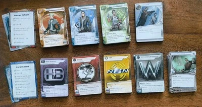 Android Netrunner Core Set, Exc Condition, Cards, Tokens (no Box/Rulebook) FFG - Image 1 of 4