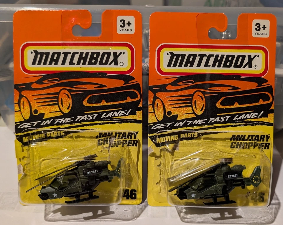 1994 Matchbox Military Chopper Helicopters - Image 1 of 1