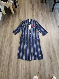 Leslie Fay Vintage Nadelstreifen Kleid Größe 18 - Bild 1 von 7