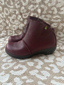 El Naturalista Boots Women NC76 Low in Rioja Size 38 - Picture 1 of 13