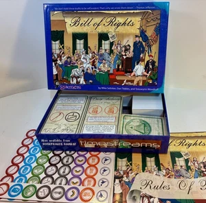 BILL OF RIGHTS Top Ten Series Gioco da Tavolo - 2008 Bucephalus Games Contenuto Sigillato - Foto 1 di 2