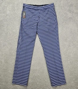 Pantalones de golf RLX Ralph Lauren Performance estampado geográfico ajuste a medida para hombre 32x32 nuevos con etiquetas - Imagen 1 de 12