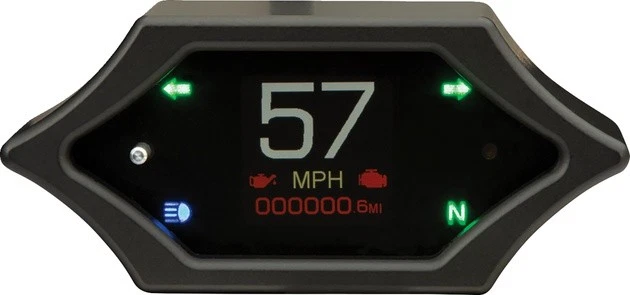 Dakota Digital Universal Spike MLX-5000 Series Gauge Black - Image 1 of 1