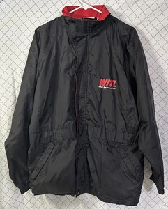 LANSING MICHIGAN Radio Jacket Medium Black WITL 100.7 "Today's Best Country" - Picture 1 of 17