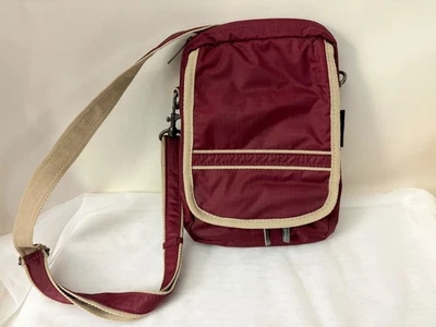 Bolso Bandolera Eddie Bauer Nylon Unisex Viaje Organizacional Vino Bronceado Usado en Excelente Condición! Foto 1 de 4