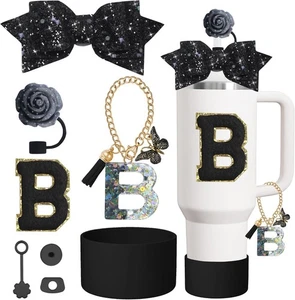 Juego de accesorios de 8 piezas para portavasos de viaje con funda aislada Stanley Cup 40 30 oz - Imagen 1 de 24