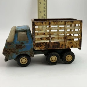 Tonka Rungenbettwagen Kuh / Heuschlepper - 5" Pressstahl Vintage 1970’s - Bild 1 von 8