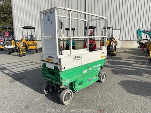 2016 JLG 1930 ES 19' Electric Scissor Lift Man Aerial Work Platform 24V bidadoo - Picture 1 of 12
