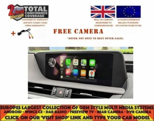 LEXUS RX SERIES 2015-19 WIRELESS APPLE CARPLAY ANDROID AUTO MMI BOX RETROFIT - Picture 1 of 4