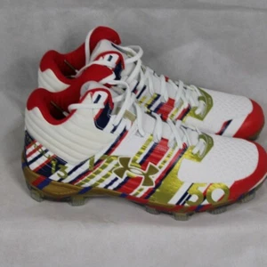 Under Armour Bryce Harper 1776 Baseball Cleats Men's Size 12 3023274-102 RARE - Picture 1 of 6