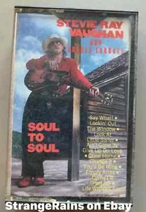 1984 Stevie Ray Vaughn - SOUL TO SOUL -  Cassette Tape ___ PLAY TESTED - Picture 1 of 6