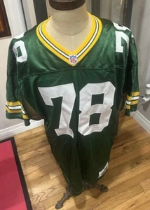 Vintage Ross Verba Green Bay Packers Wilson Authentic NFL Jersey Mens 52 - Picture 1 of 10