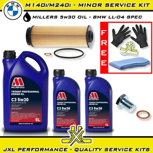 BMW M140i F20 F21 M240i F22 F23 B58 Minor Oil Service Kit - Millers Oil 5w30 - Picture 1 of 1