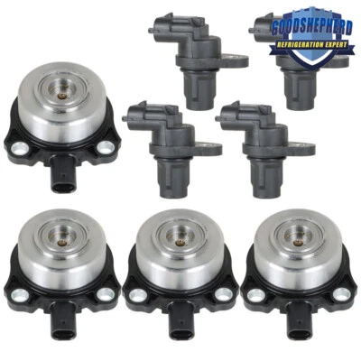 For Mercedes-Benz C230 C280 C300 4x Camshaft Position Sensors & Adjuster Magnets - Image 1 of 4