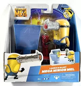 Minions Despicable Me 4 Launch & Blast Mega Mel Actionfigur Push Down On Mel - Bild 1 von 8