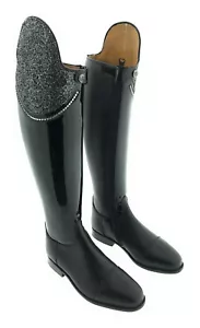 Königs Reitstiefel Dressurstiefel Leder Palermo Dressage Gr. 6,5 H 53,5 W 36 - Bild 1 von 7