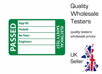 Passed Pat Test labels Pack of 500 - 39x25mm AMECaL TL-107