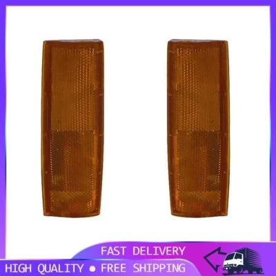 Conjunto de luz marcadora lateral para Chevrolet S10 1986 1985 1984 1983 1982 Foto 1 de 4
