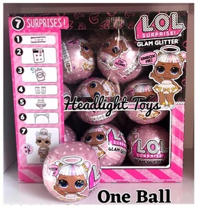 2018 One autentica bambola sorella maggiore LOL Surprise Ball Glam Glitter Series sigillata - Foto 1 di 10