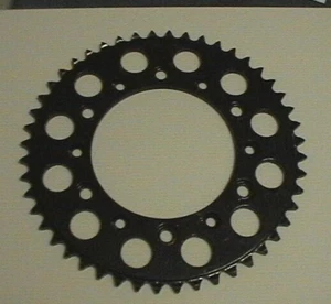 TALON TR164 48 TOOTH REAR STEEL BLACK SPROCKET HONDA XR250R 90-95 XR600R 91-00 - Picture 1 of 3