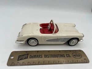 VINTAGE SMP WHITE 1959 CHEVROLET CORVETTE CONVERTIBLE DEALER PROMO CAR - Picture 1 of 18