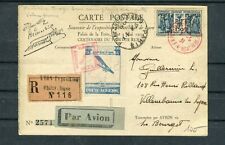 Frankreich Karte Lyon Exposition Philatelique Aerienne 1931 Flugpost - b8868 