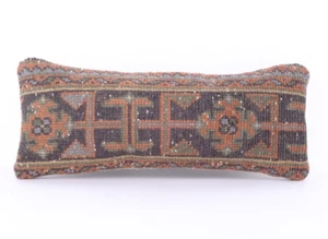 Kilim Pillow Cover Handmade Ethnic Rug Tribal Rustic Lumbar Cushion Cover - Picture 1 of 7
