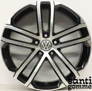 1 CERCHIO IN LEGA VOLKSWAGEN GOLF 7,5 X 18 " ET 49 5G0601025AQ RIVERNICIATO - Picture 1 of 4