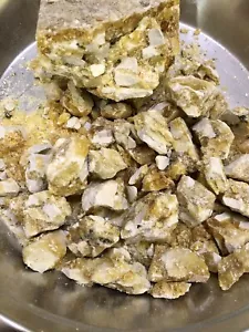 Indian PURE SAMBRANI LOBAN LOBHAN BENZOIN GUM RESIN DHOOP Dry Yellow Free Ship - Picture 1 of 6