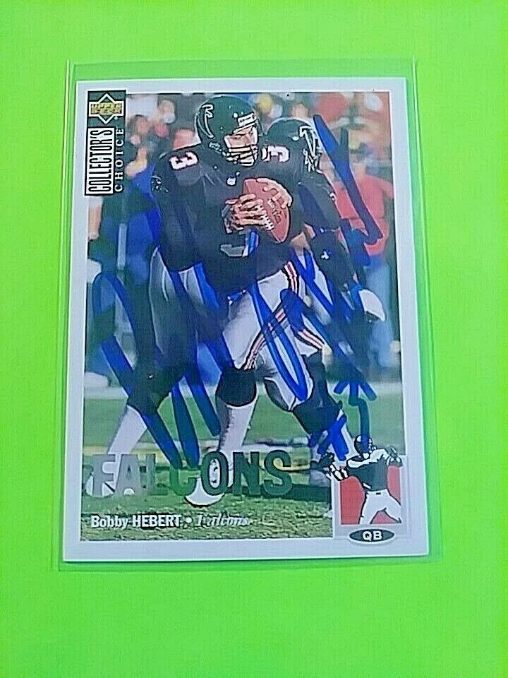 Bobby Hebert, Signed 1994 Score, #109 Collectors Choice Northwestern ,Autograph - Image 1 of 1