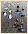 Set of 3 pairs of fashion earrings from Mexico. Wholesale.  AE362