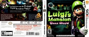 - Luigi's Mansion: Dark Moon 3DS Box Case Cover Art Only - Picture 1 of 1