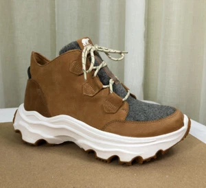 NEW SOREL Kinetic Breakthru Caribou Waterproof Boot US 11/42 Tawny Buff Quarry - Picture 1 of 16