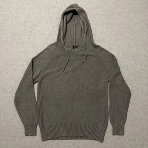 BONDS Jumper Knitted Hoodie Cotton Comfy Medium Thread Grey Womens Size Small S - Picture 1 of 11