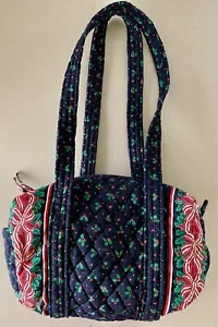 Borsa a mano Vera Bradley con motivo nastri natalizi in pensione ottime condizioni - Foto 1 di 3
