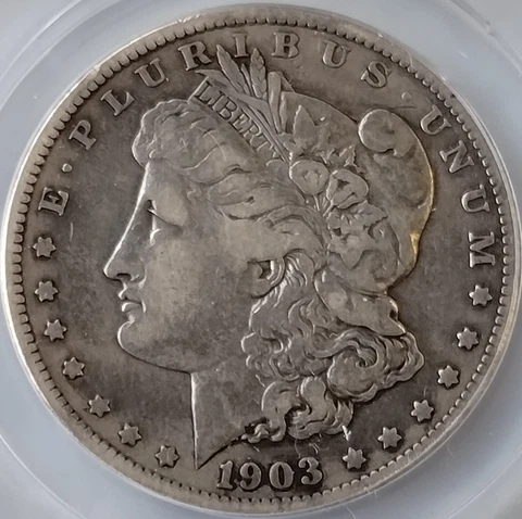 1903-S Morgan Silver Dollar - Fine F15 - RARE San Francisco Key Date! Cover