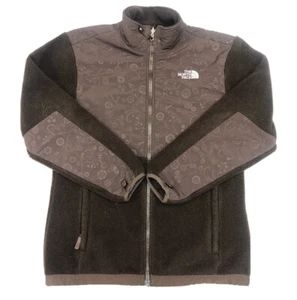The North Face Girl’s Brown Polartec Full Zip Denali Fleece Jacket Size XL - Picture 1 of 5