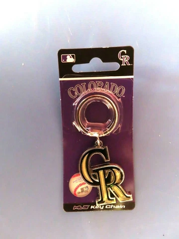 Colorado Rockies Logo Keychain Key Chain NFL  #711252   NEW Cover