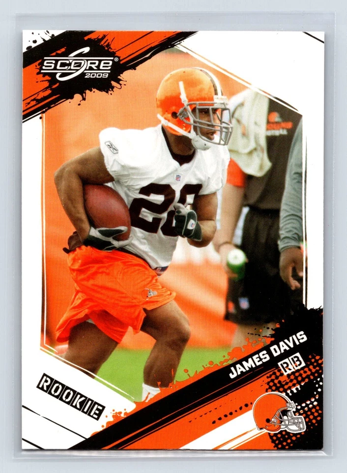 James Davis Rookie 2009 Score #347 Cleveland Browns RC C51 - Image 1 of 2