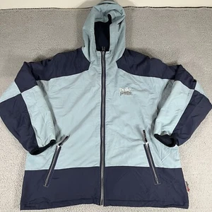 Chaqueta acolchada de invierno reversible vintage Pelle Pelle Y2K grande azul - Imagen 1 de 9