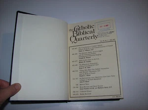 THE CATHOLIC BIBLICAL QUARTERLY, 1997 Volume 59 No 3-4 - Picture 1 of 12