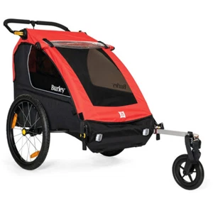 Burley Fahrrad-Kinder-Anhänger Honey Bee + Rücklicht rot schwarz - Bild 1 von 1