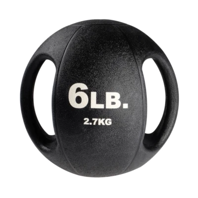 Body-Solid Dual Grip Medicine Balls 6 lb - Image 1 of 4