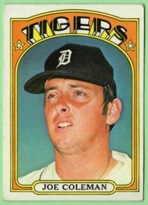 1972 Topps Joe Coleman #640 (ex) (usura angolare) Detroit Tigers - Foto 1 di 1