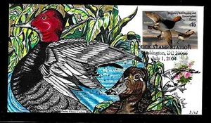 RW71 $15 Stamp (2004) THE MAGNIFICENT REDHEADS FDC HD/HP BY FRAN PASLAY ! - Picture 1 of 1