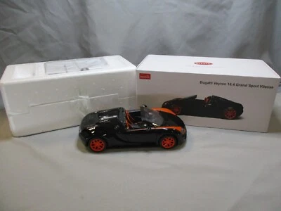 AU344 RASTAR 1/18 1:18 BUGATTI VEYRON 16.4 GRAND SPORT VITESSE REF 43900 NOIR - Photo 1/4