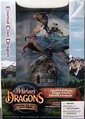 MCFARLANE'S DRAGONS DRAGO ETERNAL CLAN DELUXE ACTION FIGURE DRAGON BOX NEW!! - Immagine 1 di 3
