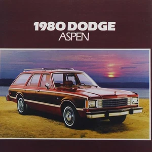 1980 Dodge Aspen Dealer Sales Brochure Sedan Coupe NOS Vintage Ad - Picture 1 of 5