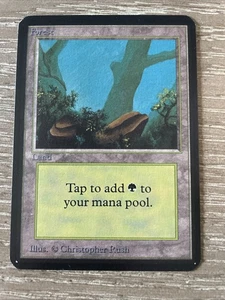 Forest (A) Alpha Edition Magic The Gathering Card NM - Picture 1 of 2